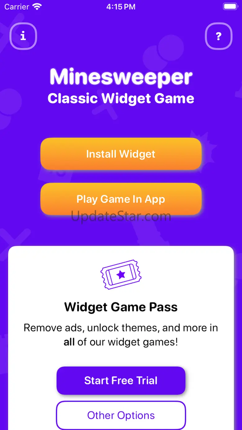 Minesweeper Classic Widget 1.0.2