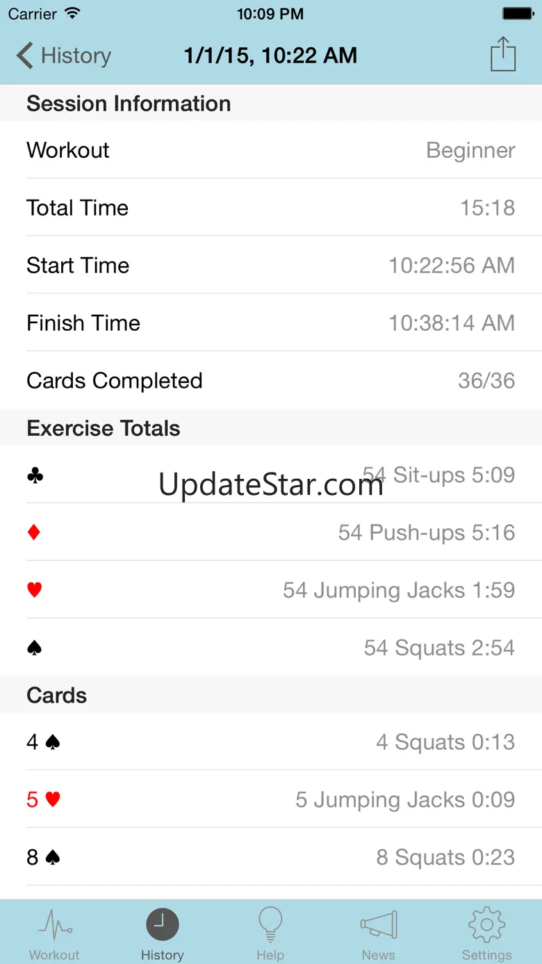 RipDeck - Deck of Cards Workout 1.9