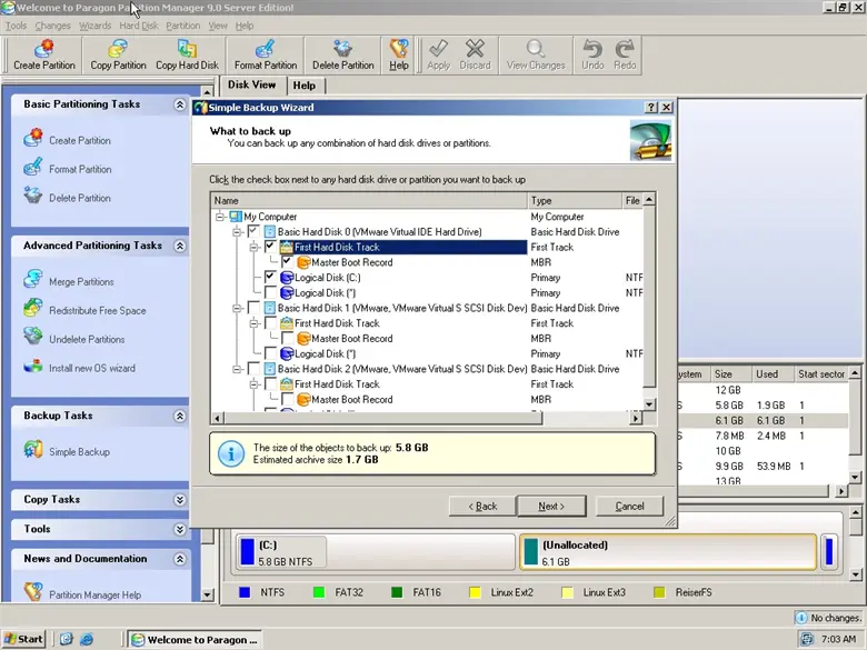 Paragon Partition Manager Server Edition 10.0