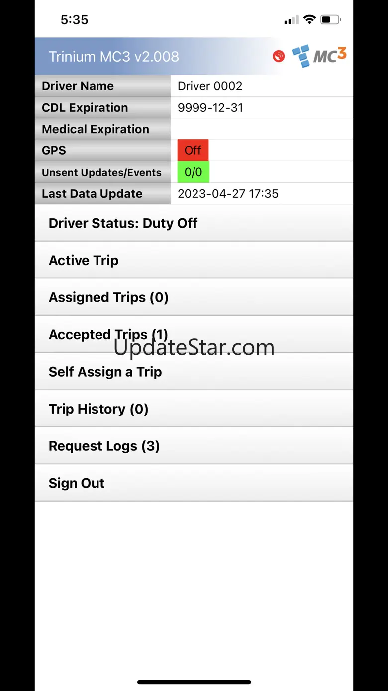 Trinium MC3 iOS App 1.0.95