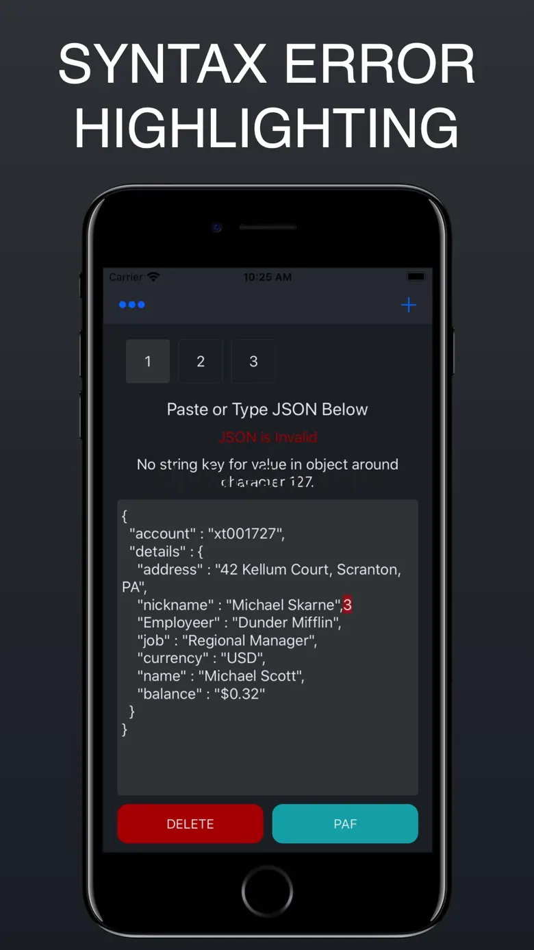 JSON FORMATTER PRO 1.01
