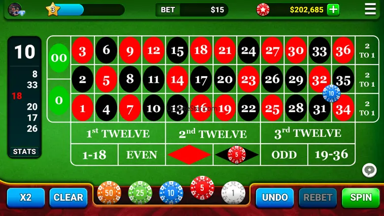 Roulette Casino - Vegas Wheel 1.6.1