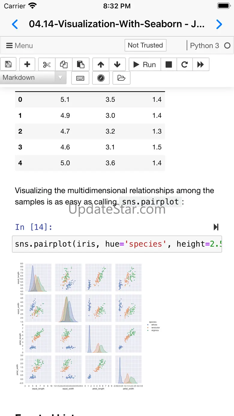 Carnets - Jupyter (with scipy) 1.8.4