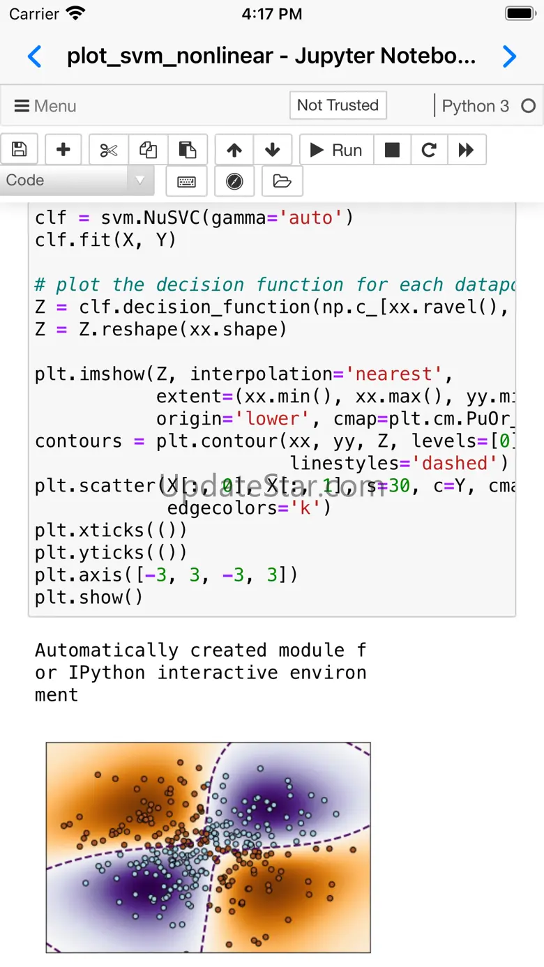 Carnets - Jupyter (with scipy) 1.8.4