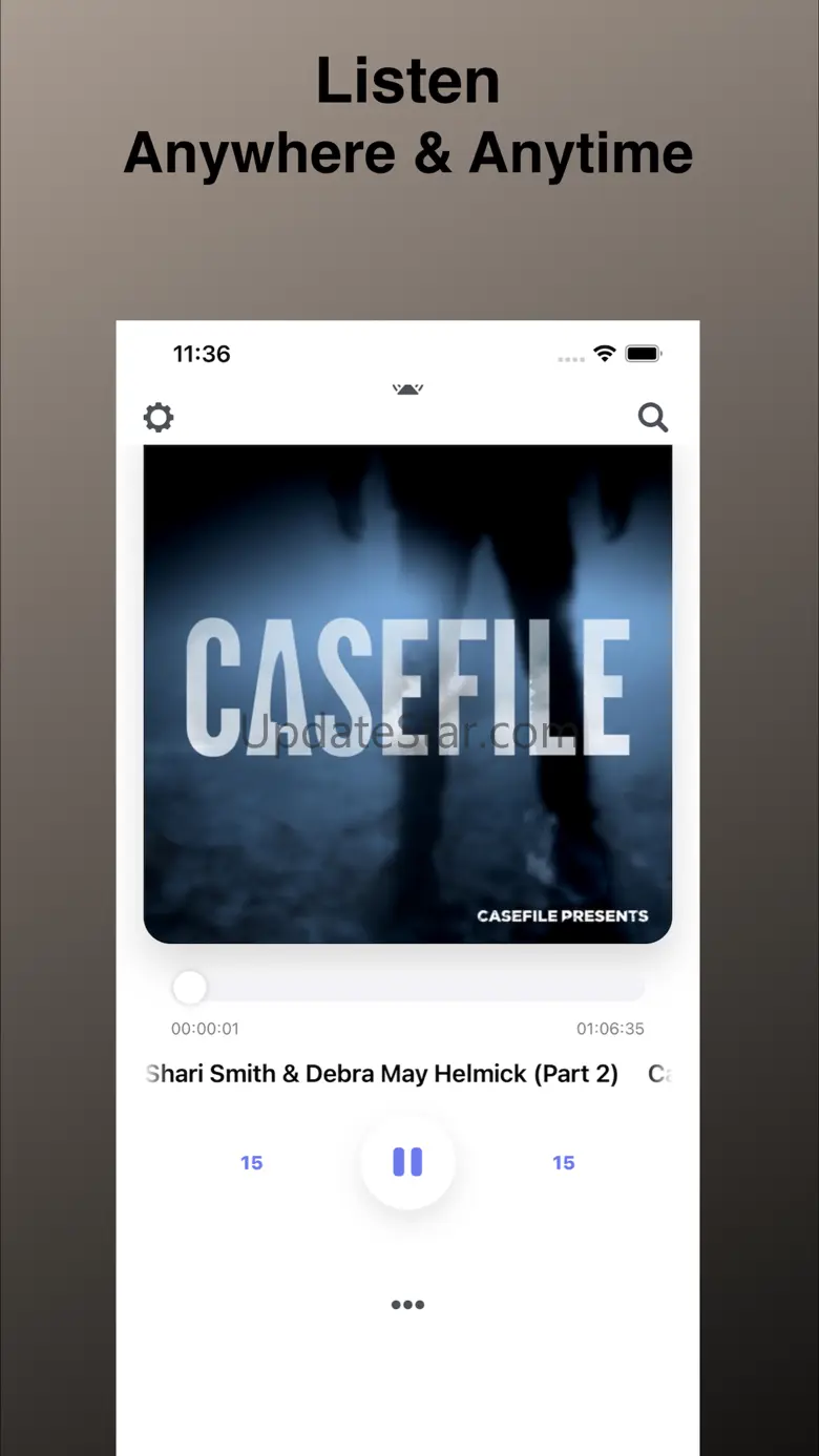 True Crime Podcast App 20231208