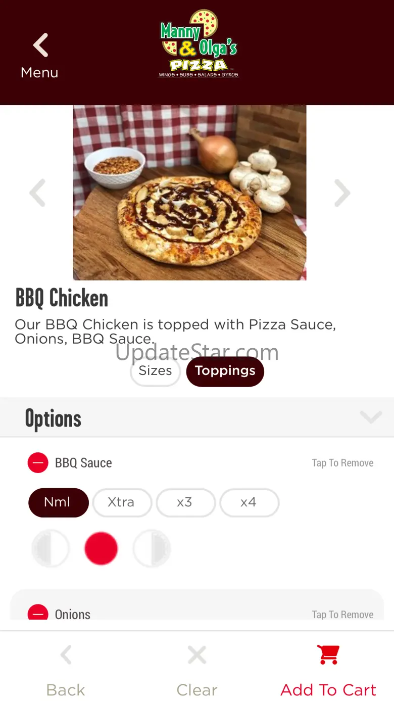Manny and Olga's Pizza 4.10.0