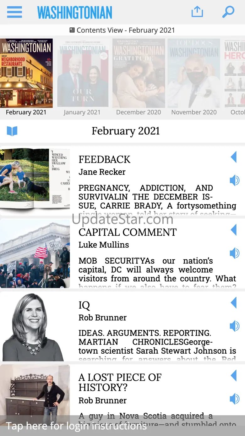 Washingtonian Magazine 7.0.14