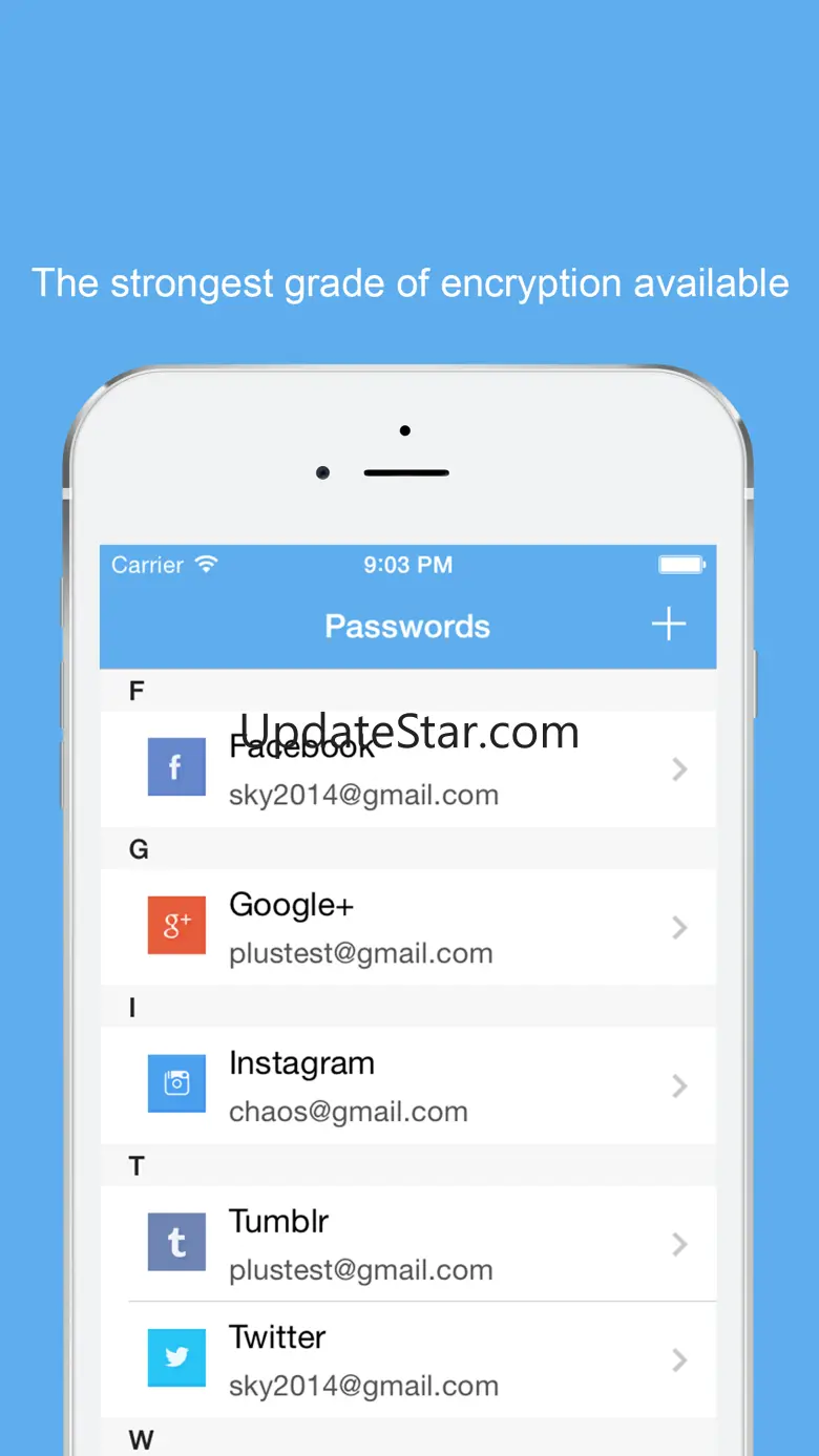 Password Manager-Encrypt data 2.7