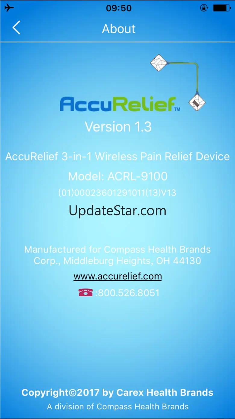 AccuRelief 3-in-1 Pain Relief 1.3