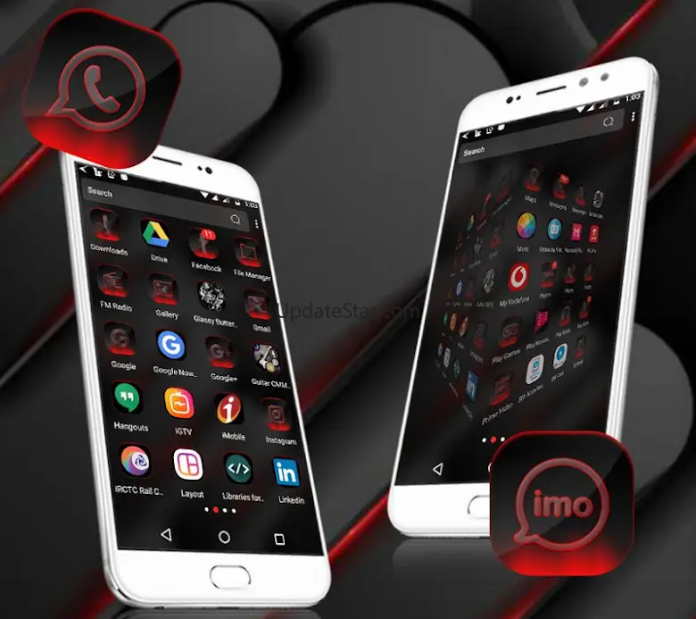 Cool Black Launcher Theme 5.1