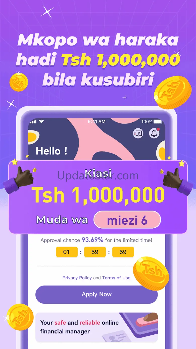 MkopoWako:Mkopo wa haraka 1.2.0