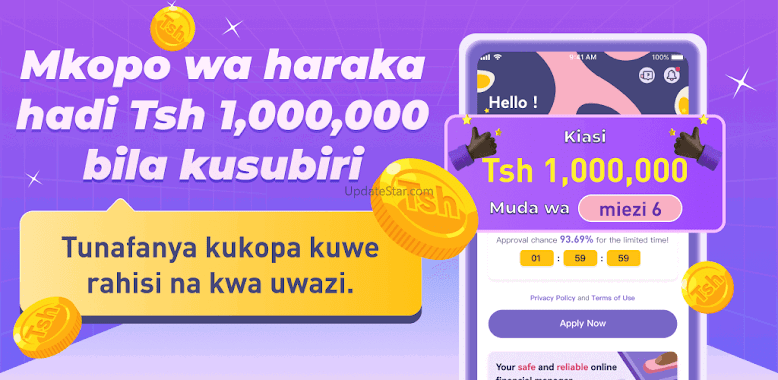 MkopoWako:Mkopo wa haraka 1.2.0