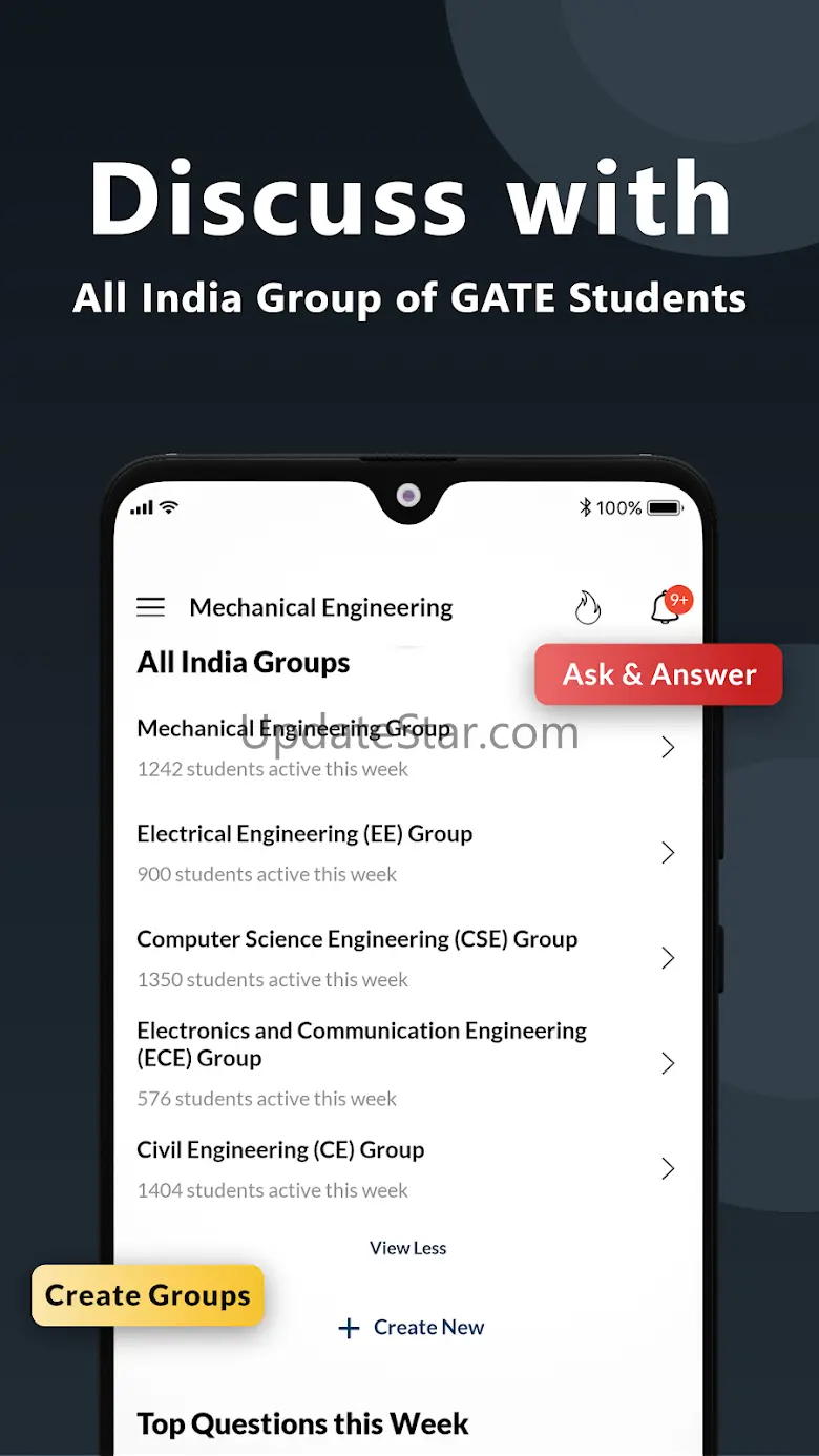 EduRev App GATE 2024 Exam Prep 4.2.9_gate