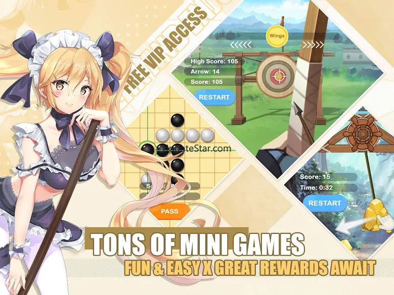 Lost in Paradise:Waifu Connect 1.8