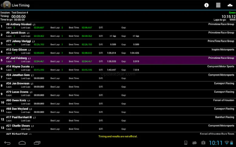 Race Monitor 2.5.12