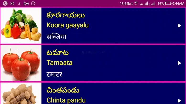 Learn Telugu From Hindi 30