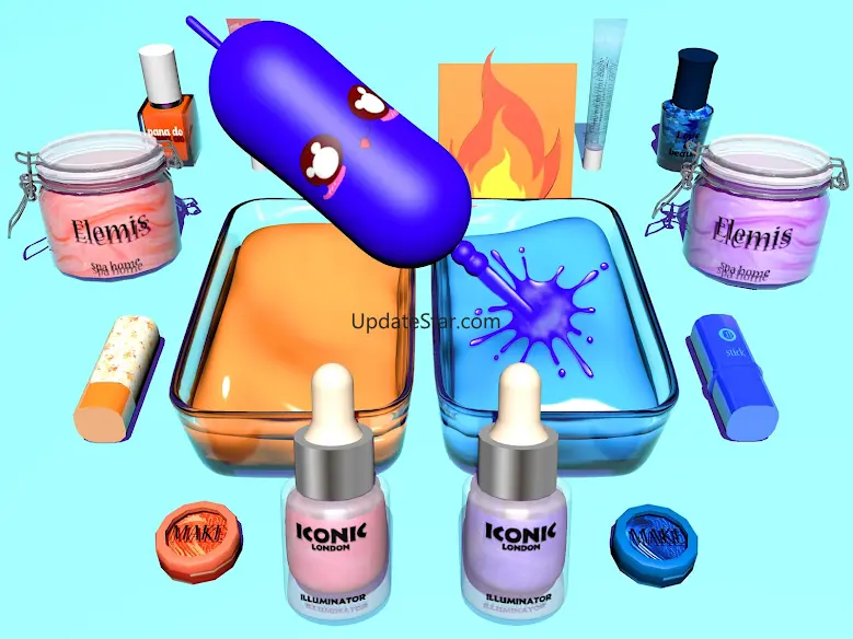 Mix Makeup & Pop it into Slime 1.8