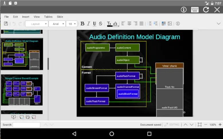 AndrOffice editor DOC XLS PPT 4.2.2