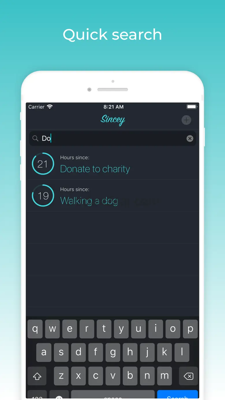 Sincey : Since Last Tracker 1.2.4