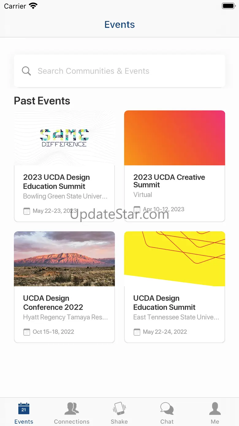 UCDA Events 33.0.0