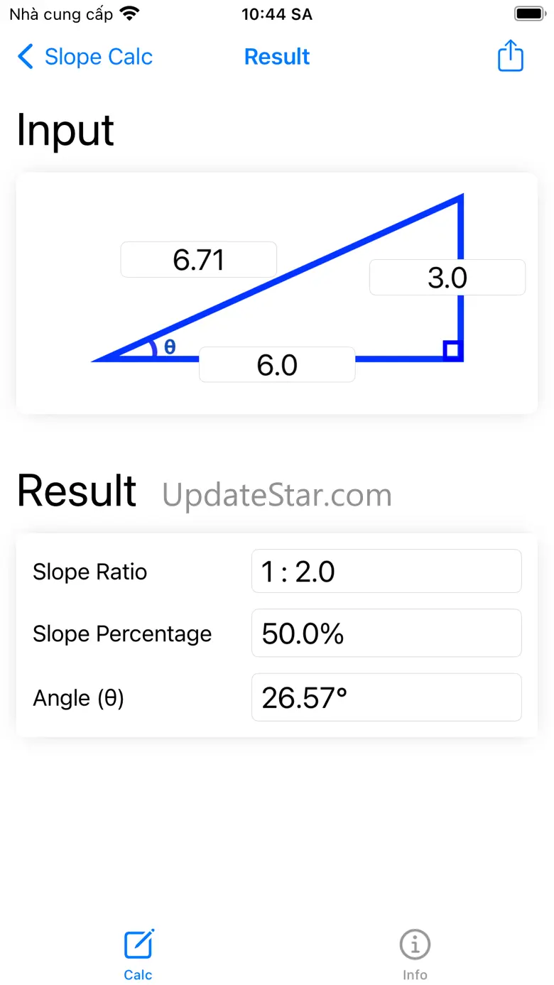 Slope Calculator - Calc 1.2.0