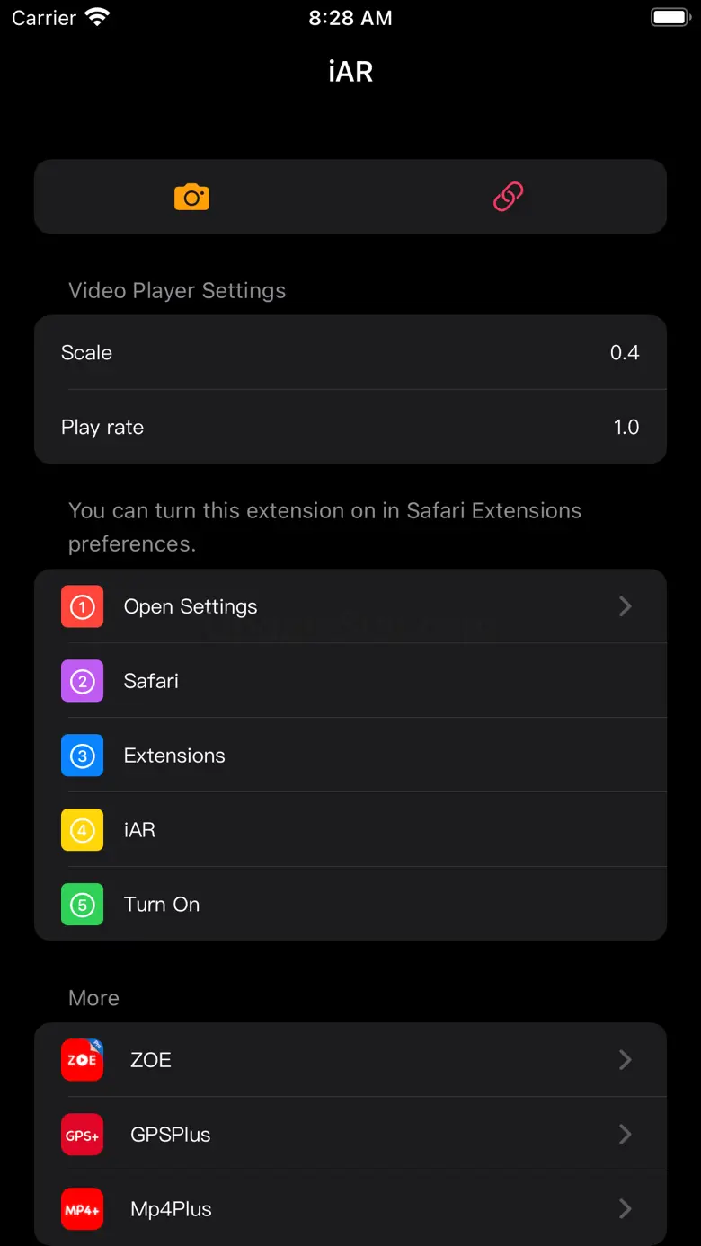 iAR - Augmented reality player 1.2.0