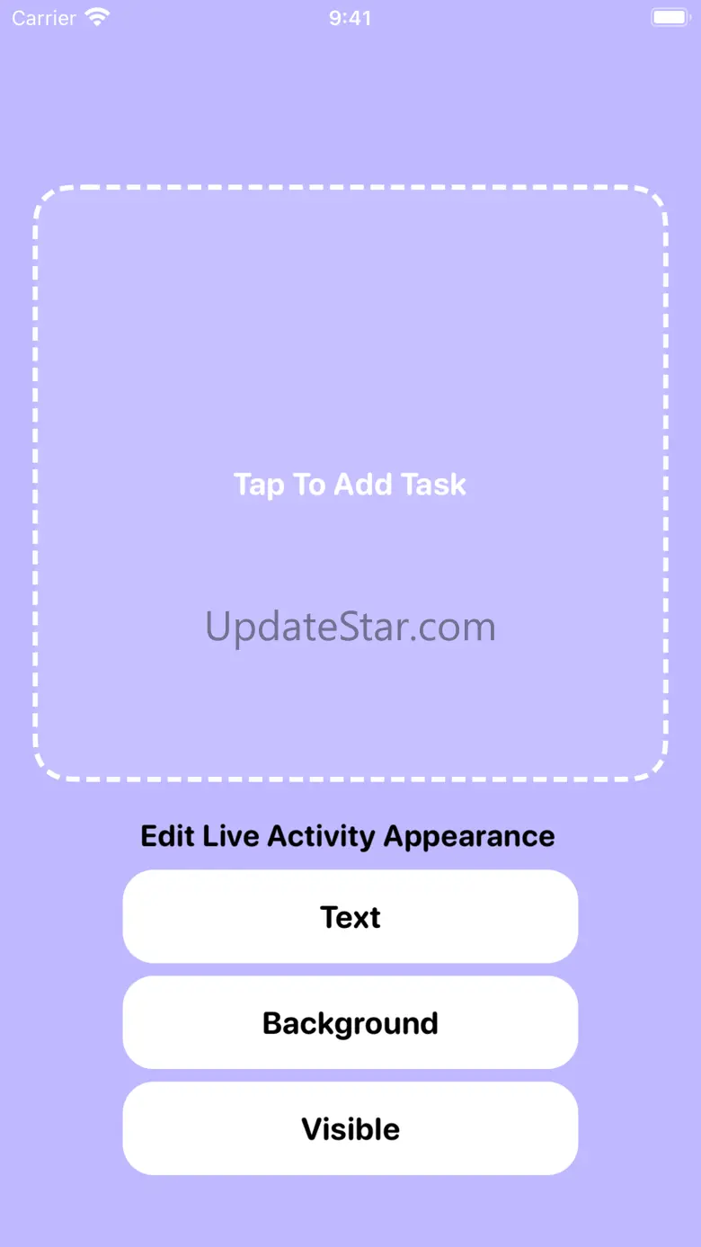 Tasks - Create Live Activities 1.01