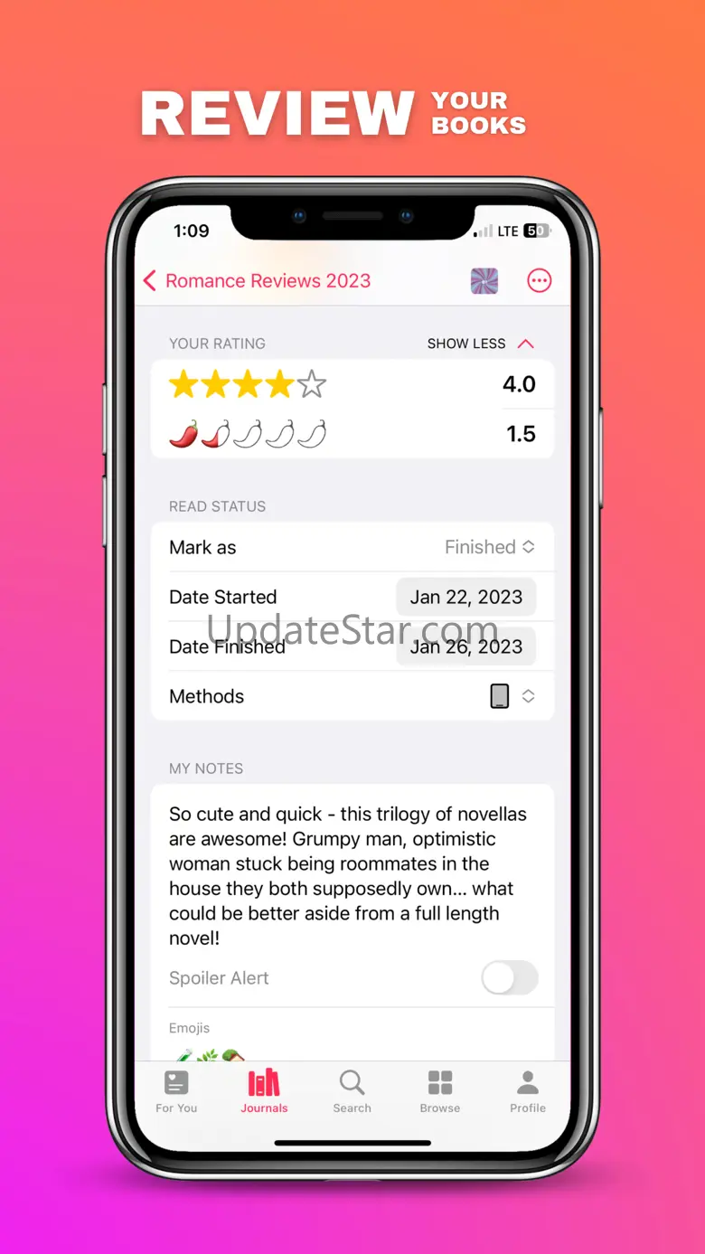 Bookjournal.app 1.507