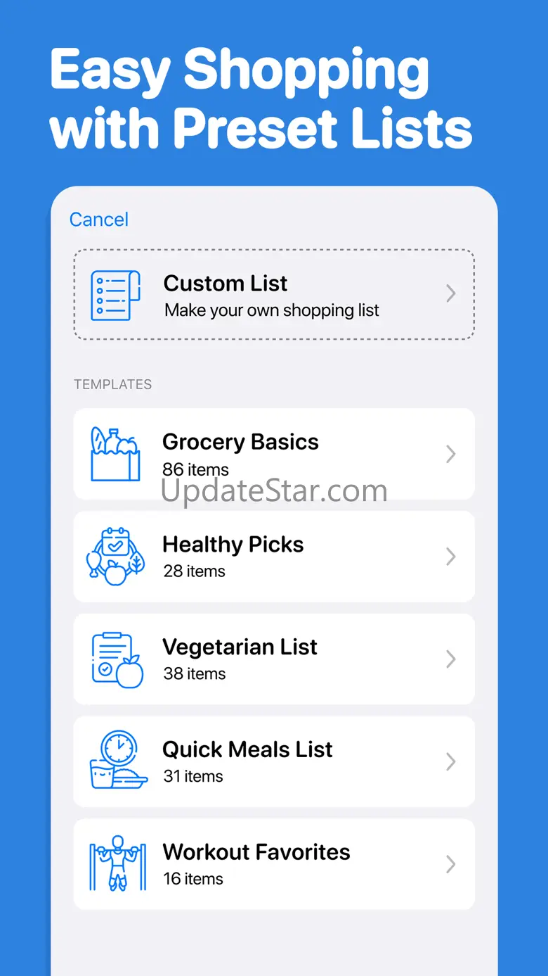 Grocery List Maker & Organizer 2.0.8