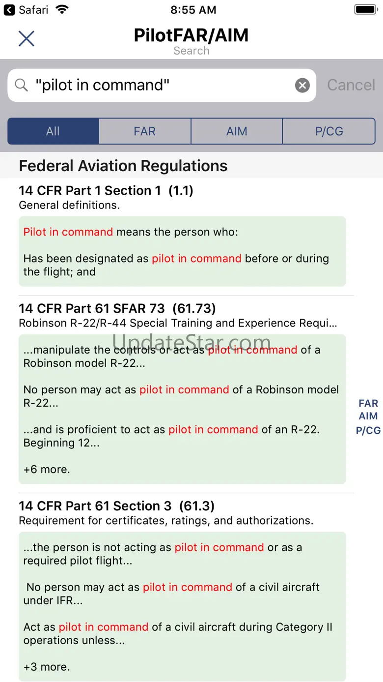 PilotFAR / AIM 5.6.13
