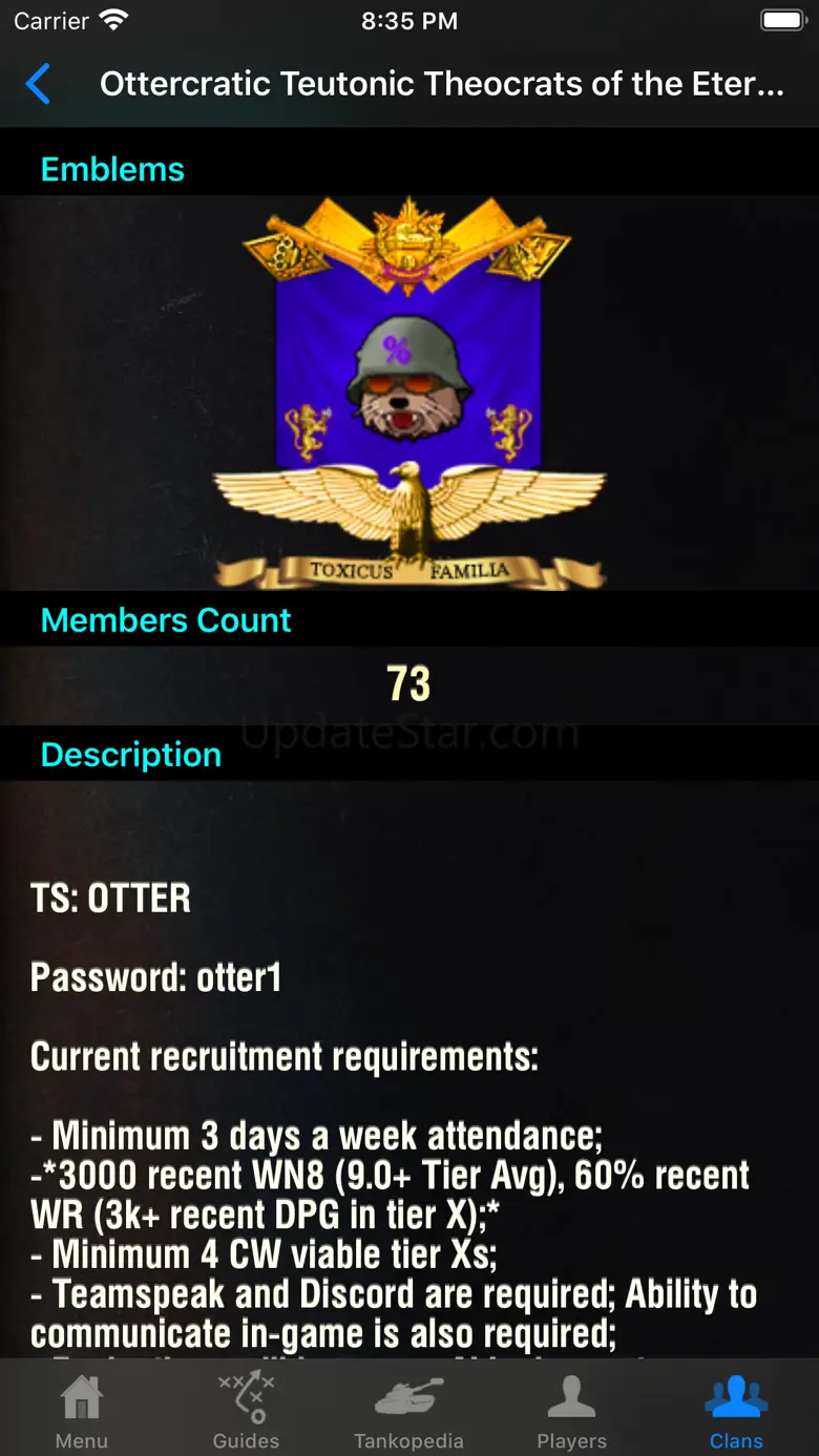 Guide for World of Tanks 6.0.1