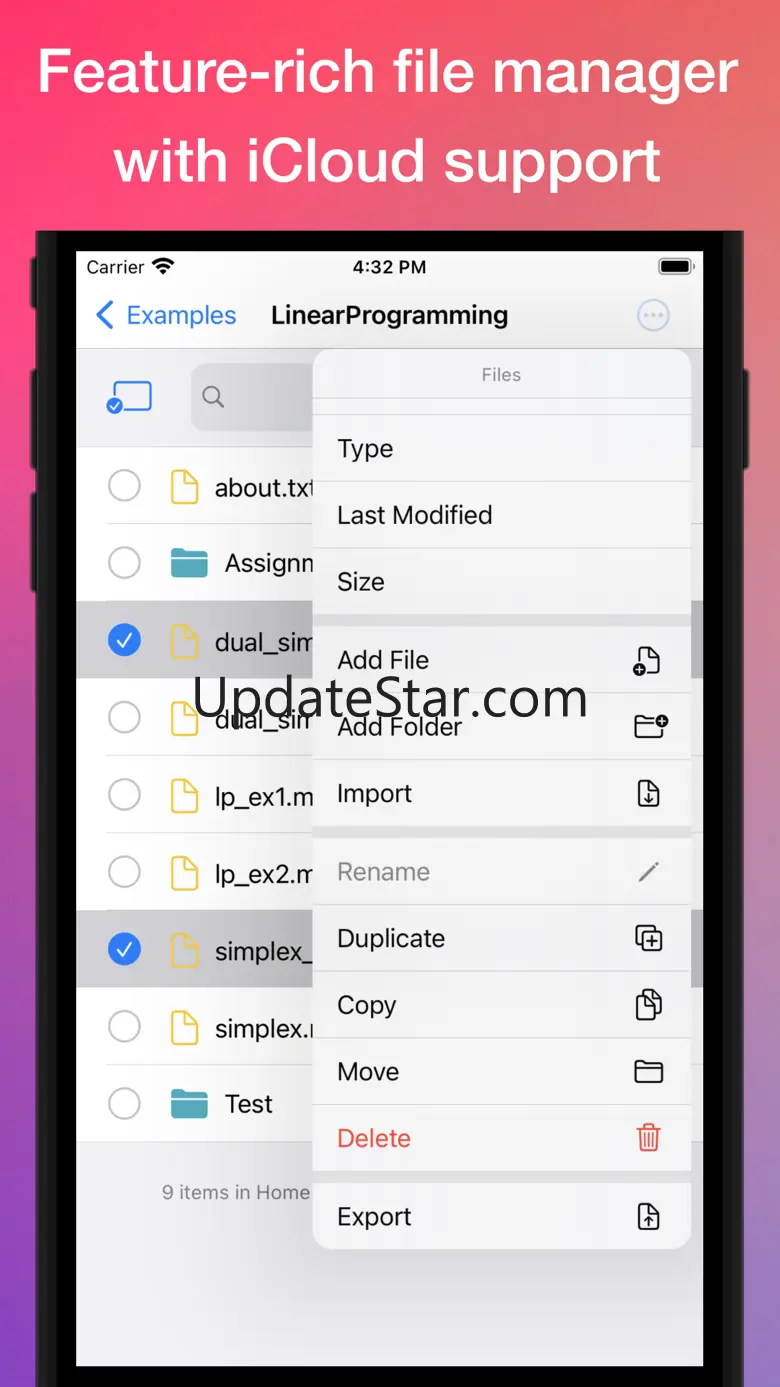 SIMO : MATLAB programming app 3.08
