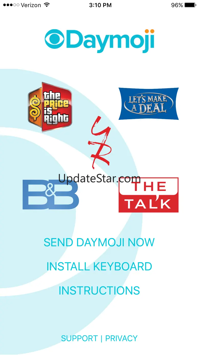 CBS Daytime Daymoji Keyboard 1.09