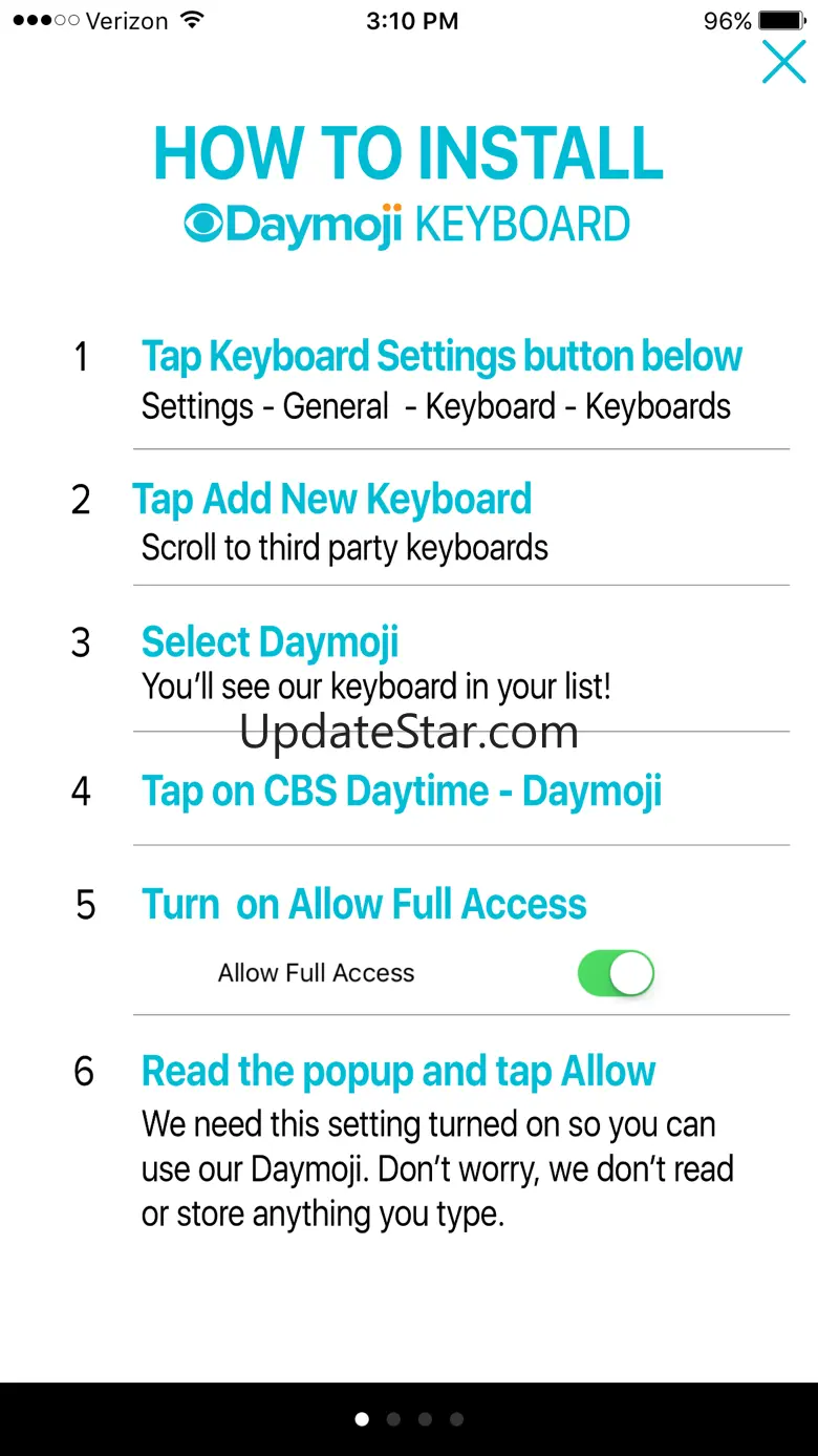 CBS Daytime Daymoji Keyboard 1.09