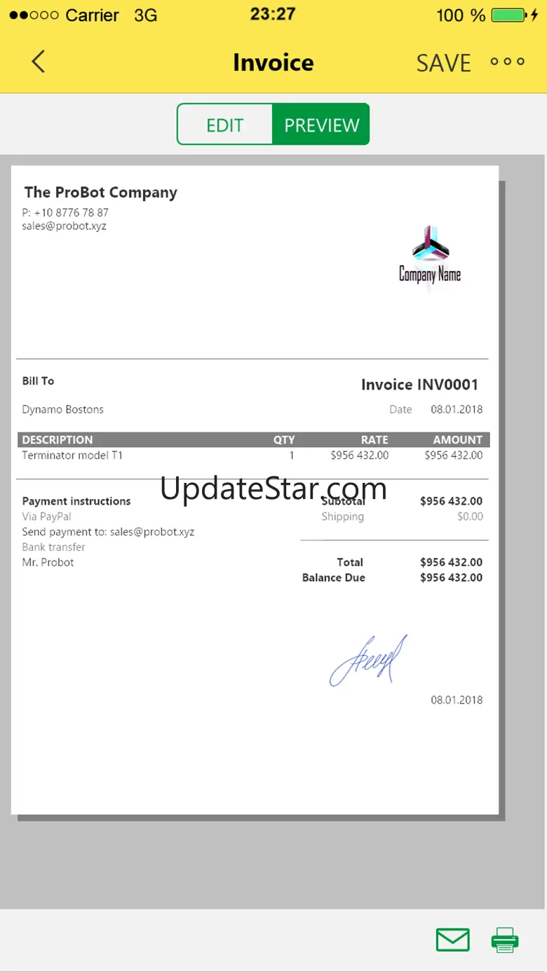 Invoice 1.0