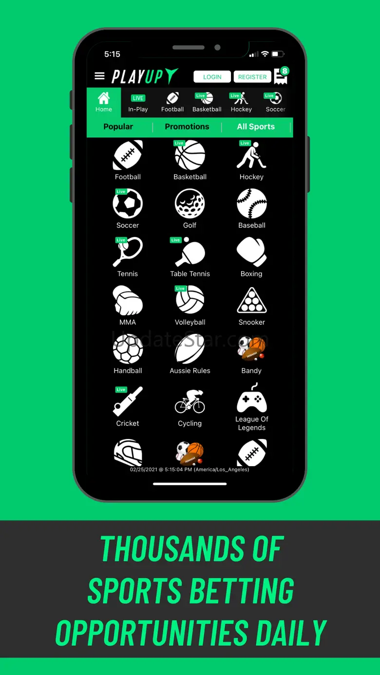 PlayUp Sports Betting Colorado 1.8.9
