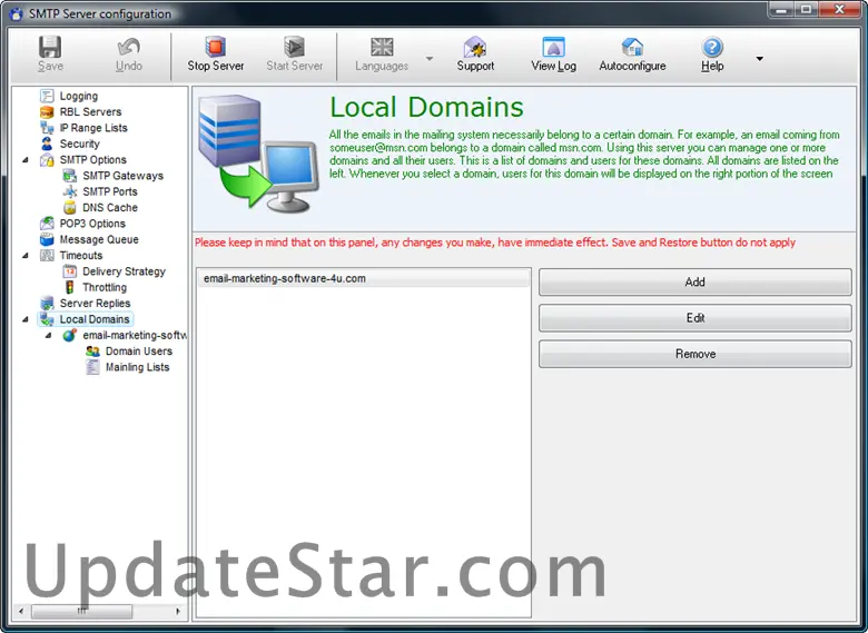 E-Mail Server 5.26