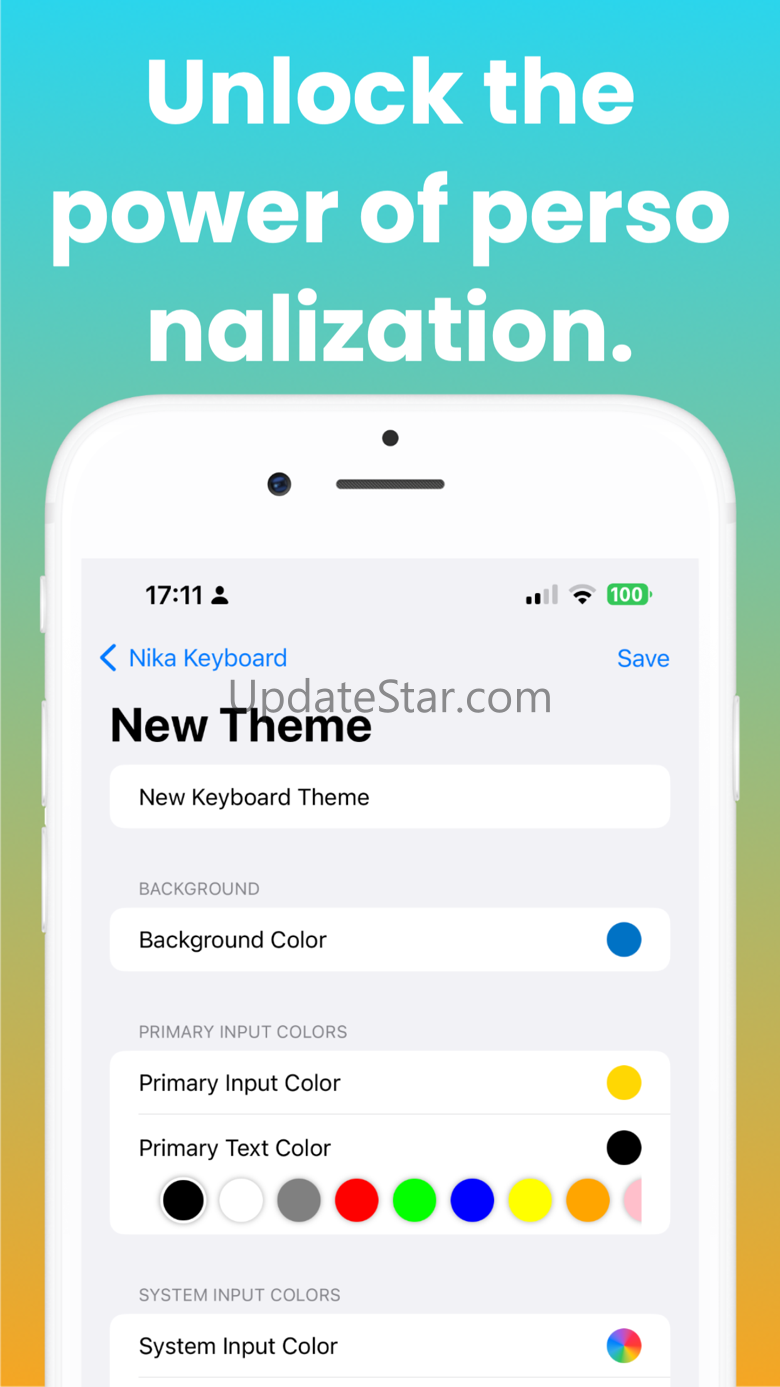 Background Keyboards - Nika 1.3.0