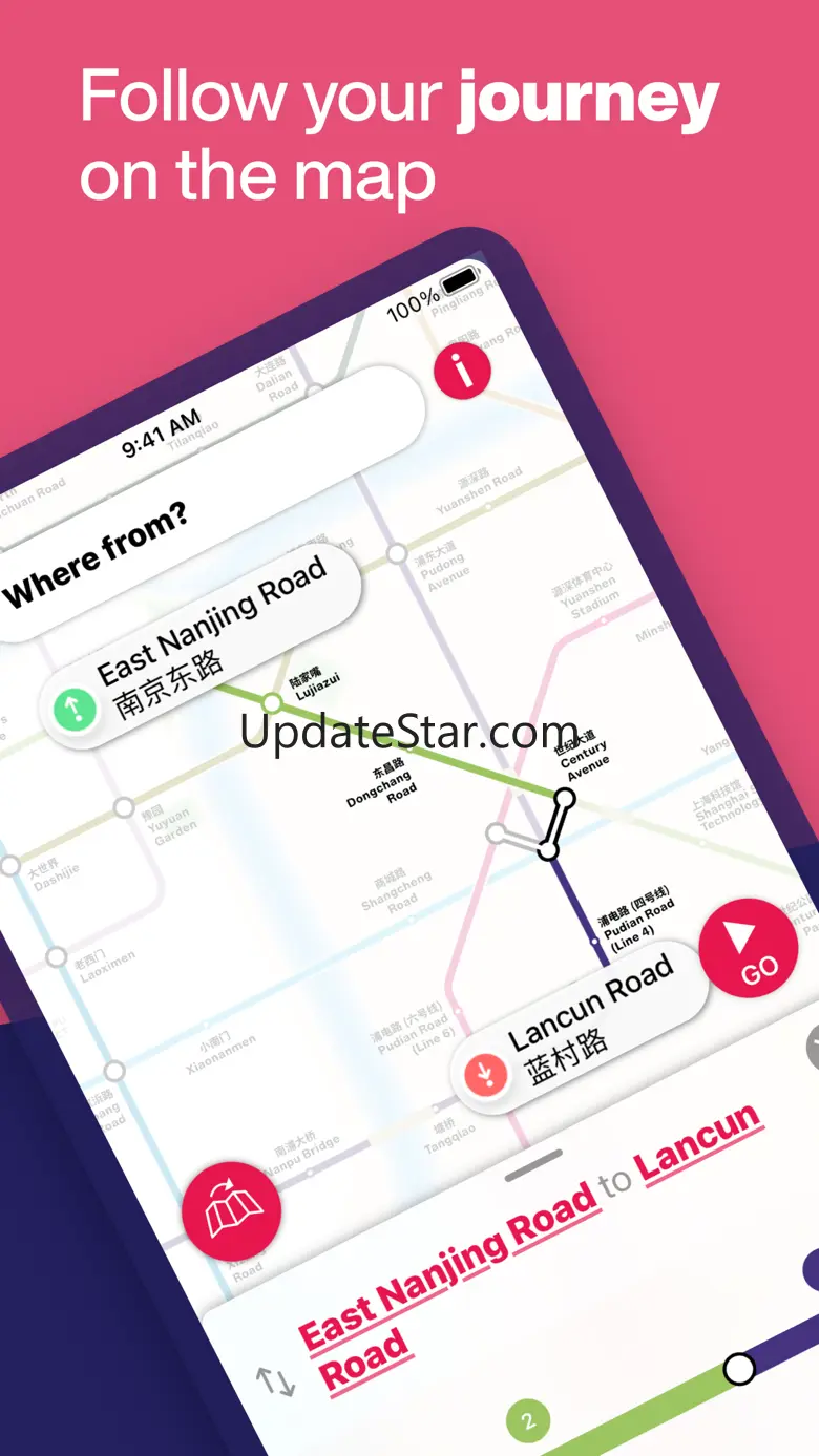 Shanghai Interactive Metro Map 4.1.0