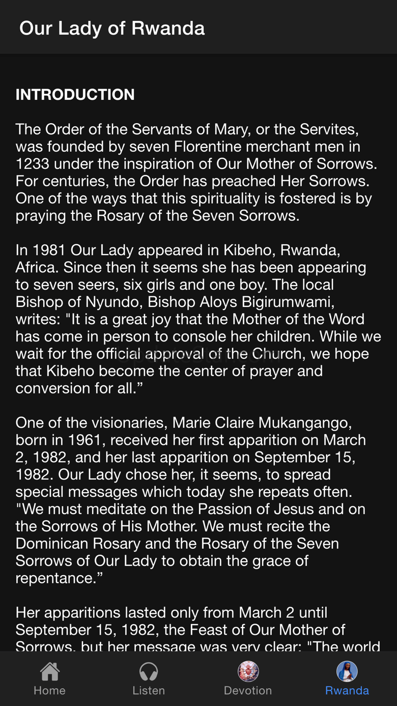 Seven Sorrows of Mary 2.0.6