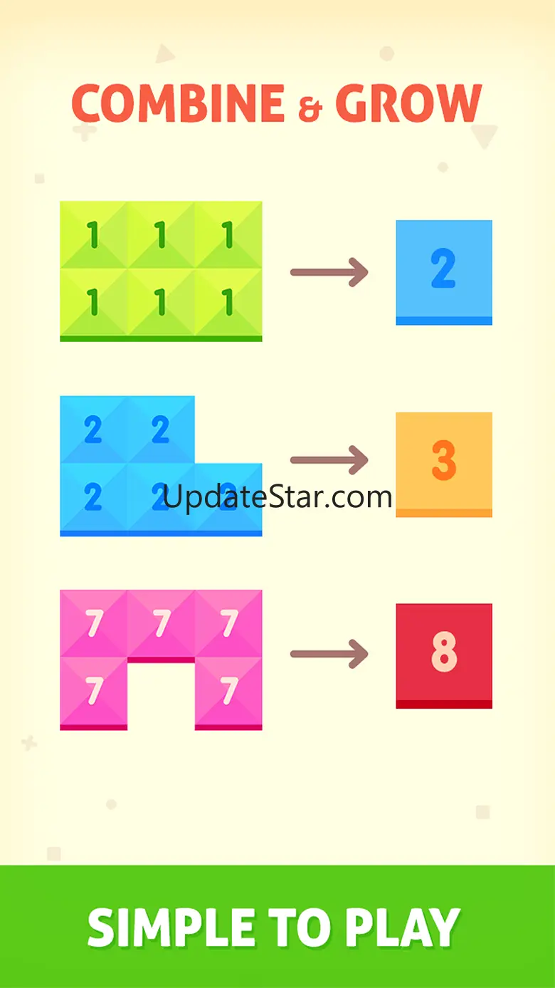 Just Clear All - popping numbers puzzle game 1.08