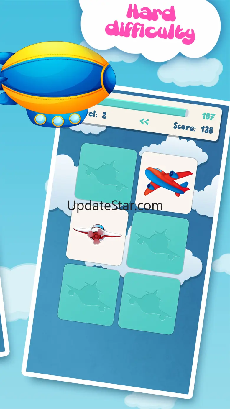 Family matching game: Planes 2.2