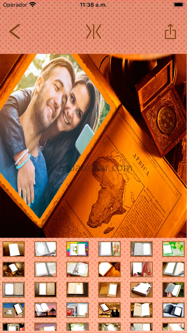 Book frames to cards 1.1