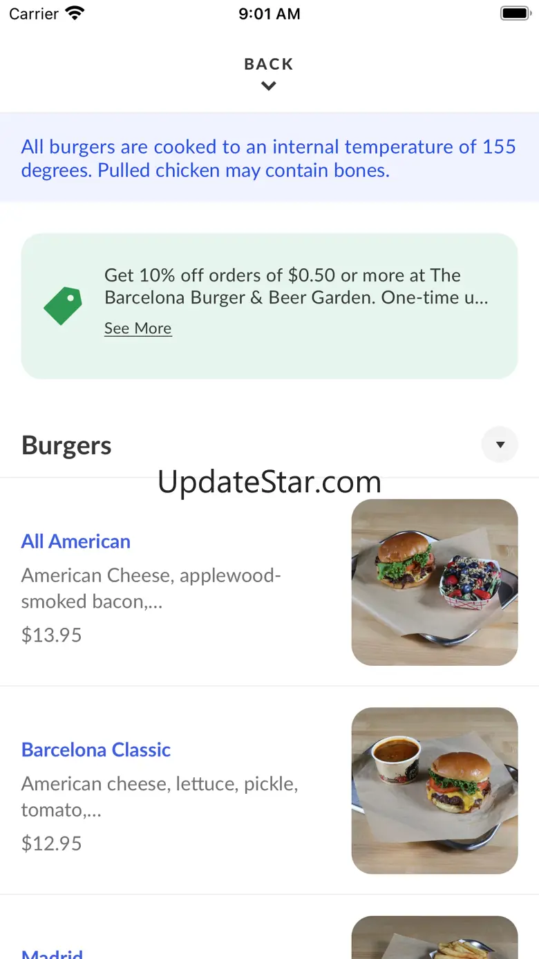 The Barcelona Burger 3.24.0