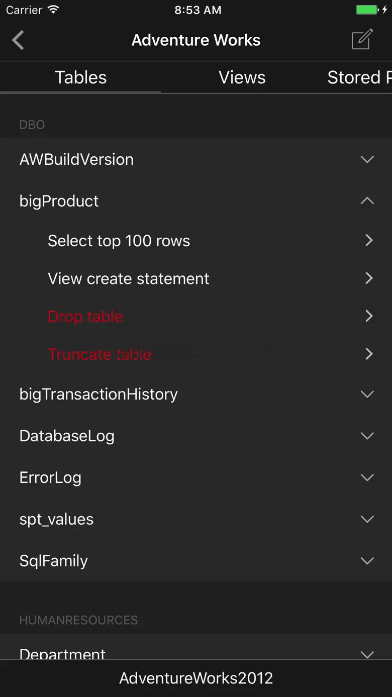SQLPro Studio database client 2024.53