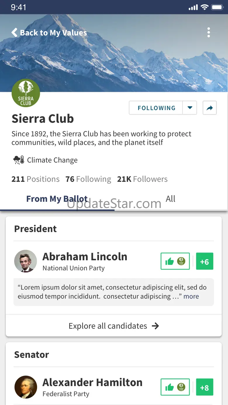 We Vote Ballot Guide,  @WeVote 2.4.5