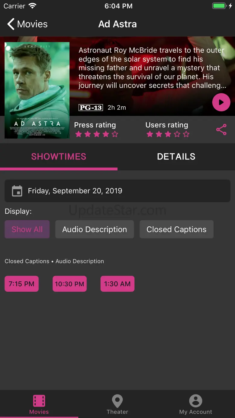 Prospector Theater 5.4.5