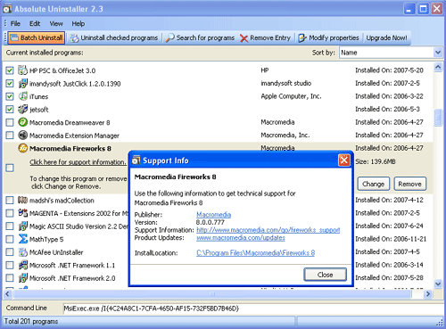 Absolute Uninstaller 6.0.1.17