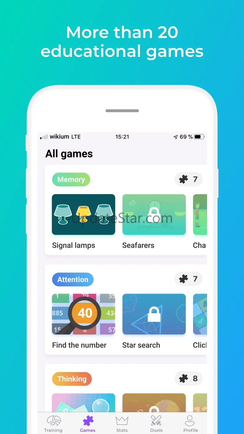 Wikium: brain and mind games 1.8.1
