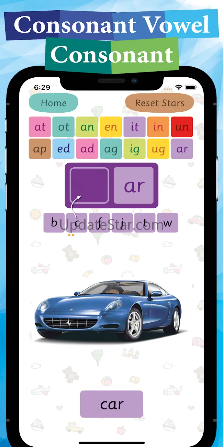 CVC 3 Letter Words and Phonics 2.0.7